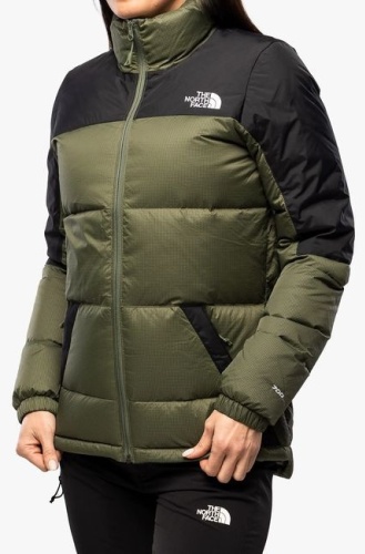 Пуховик The North Face зеленый