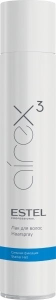 ESTEL PROFESSIONAL Airex 3 лак сильная фиксация 400 мл