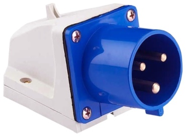 EKF силовая вилка 230 В 32А, ps-523-32-220