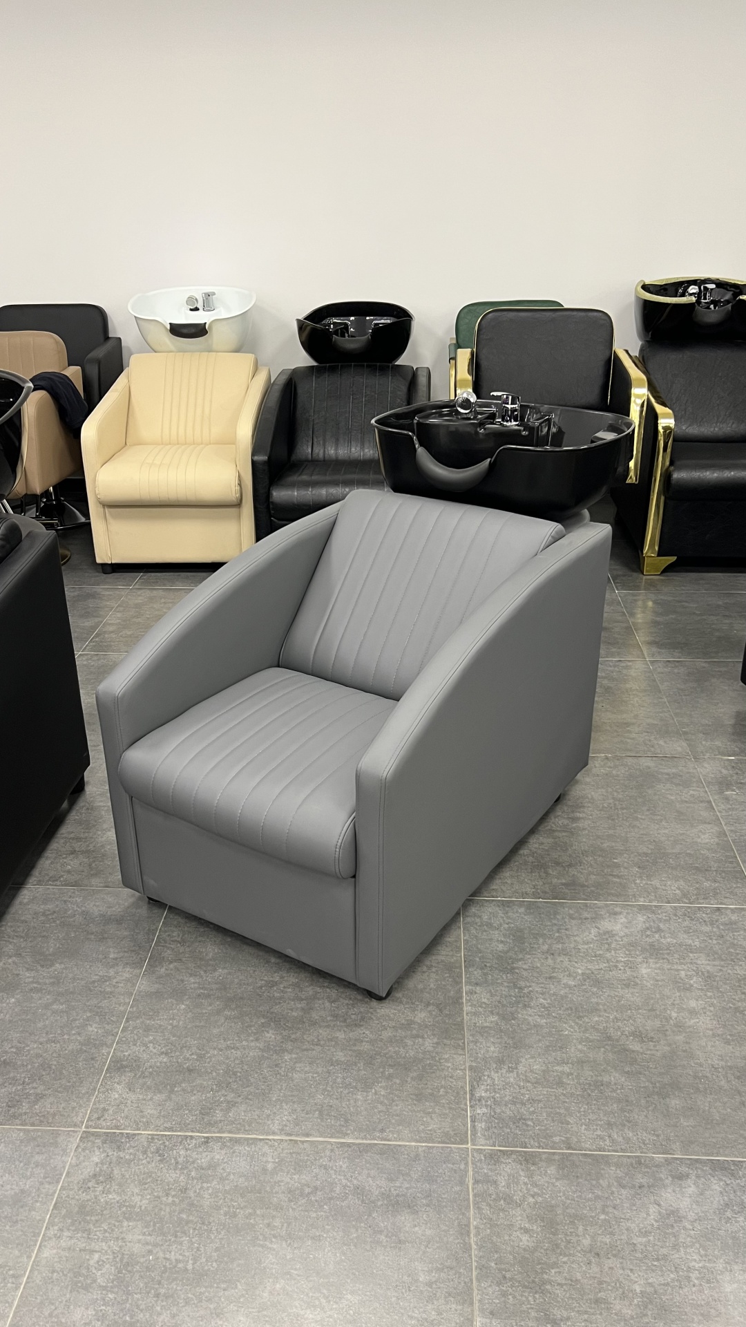 Мойка парикмахерская черный 65х45 см