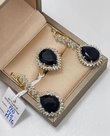 NN Diamonds 003379099 вес 12 г золото, бриллиант, сапфир