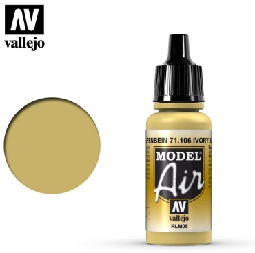 Акриловые Acrylicos Vallejo 71106 слоновой кости RLM05 (Ivory RLM05) 1 шт 17 мл