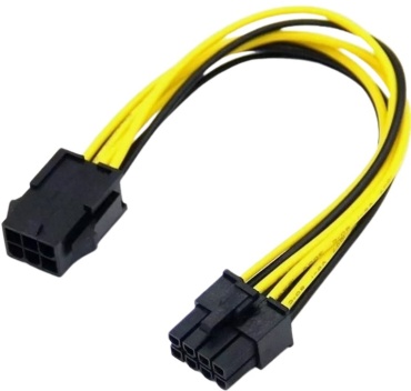 Кабель 6 pin - 8 pin 0.15 м 18406429_355735