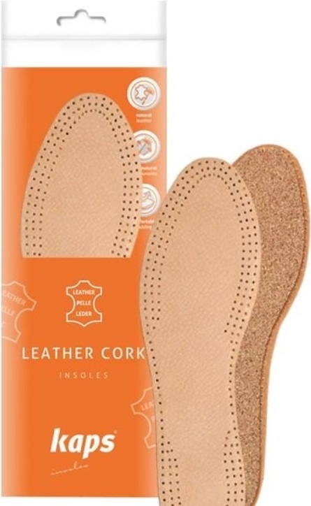 Kaps стельки Leather Cork 01_0099 размер 36, классические