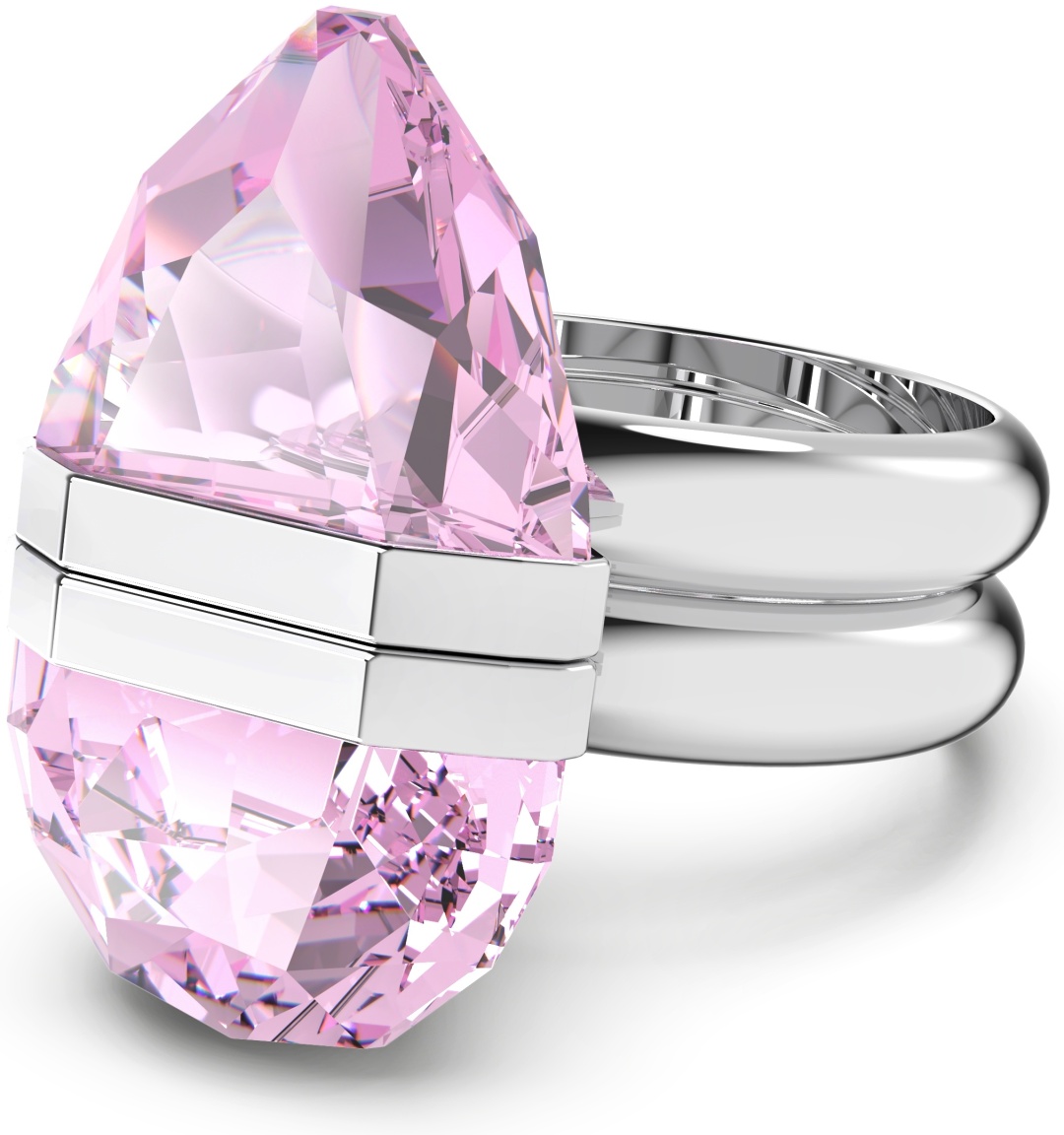 Кольцо Swarovski Global Collection размер 16.5 ювелирный сплав, кристаллы Swarovski
