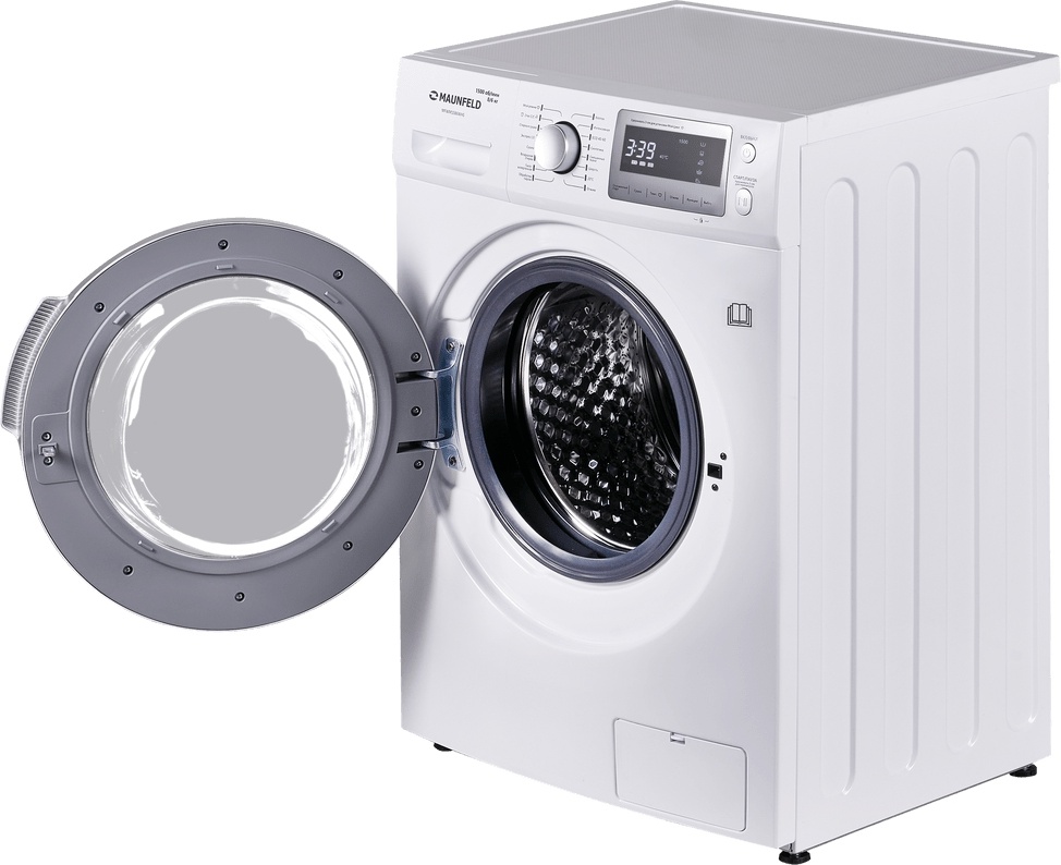 Стиральная машина c сушкой инвертором и паром MAUNFELD MFWM1586WHS 5