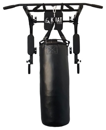 KUAT TURNIKKZ турник 3 в 1 черный + груша