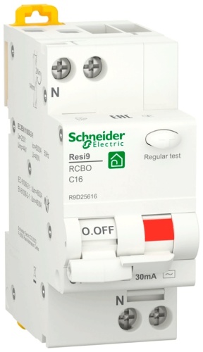 Дифференциальный автомат Schneider Electric C 16 30 мА класс AC