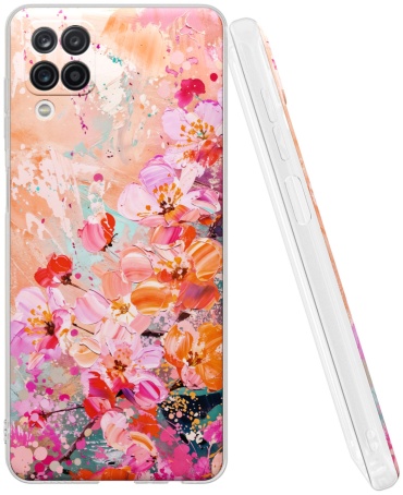 Чехол Mcover для Samsung Galaxy A12 рисунок