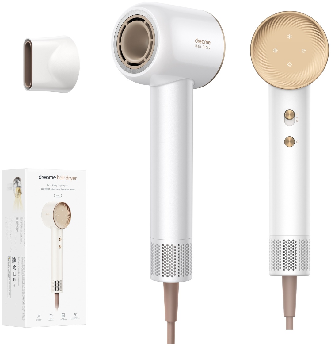 Купить Xiaomi Dreame Glory фен 1600 W в кредит в Алматы – Kaspi Магазин