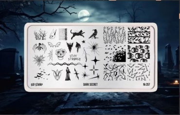 Go! Stamp пластины 257 Dark Secret