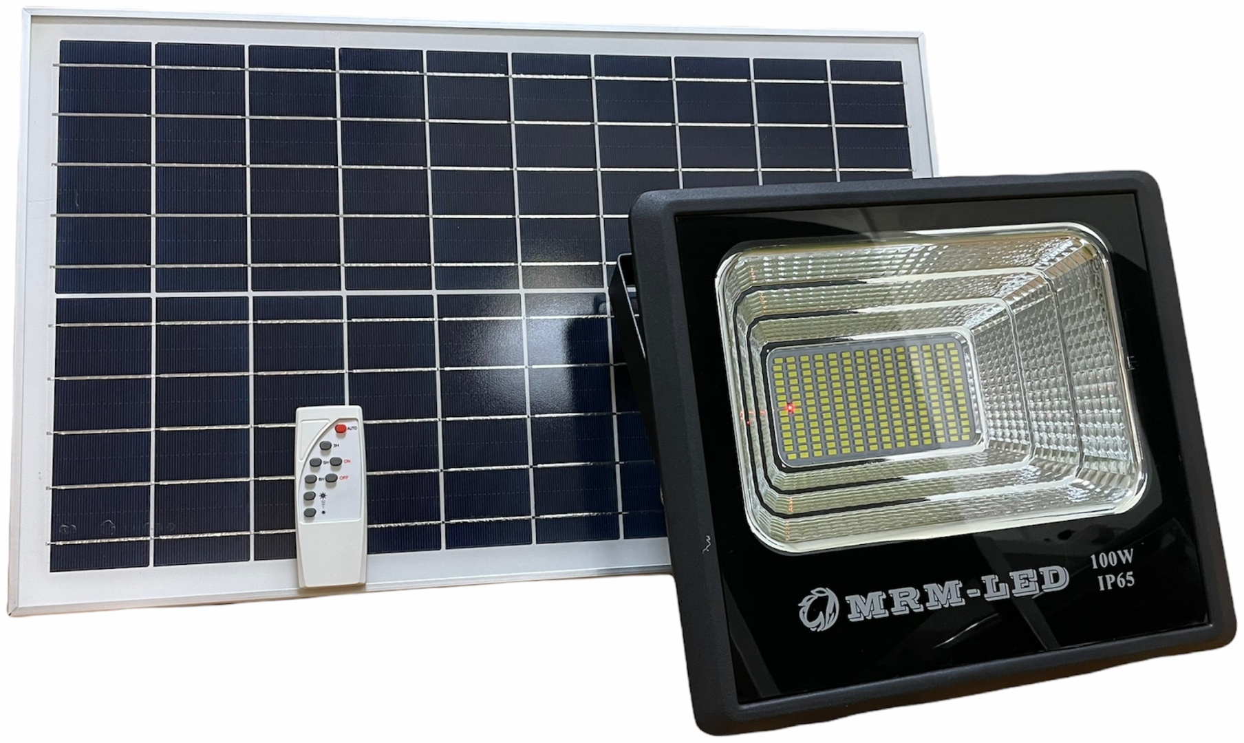 Прожектор на дуге крепления Solar 100 Вт, холодный белый