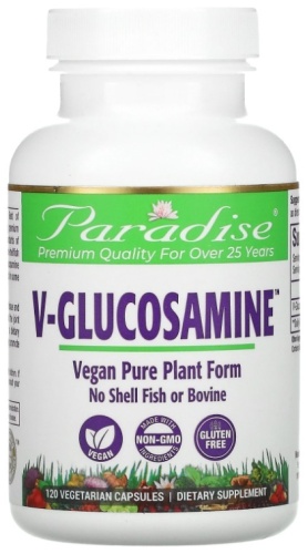 Paradise Herbs БАД V-Glucosamine 120 капсул
