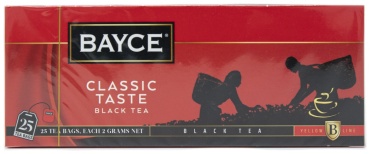 Чай BAYCE Classic черный гранулированный 25 пакетиков