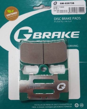 Gbrake тормозная колодка GM02073S