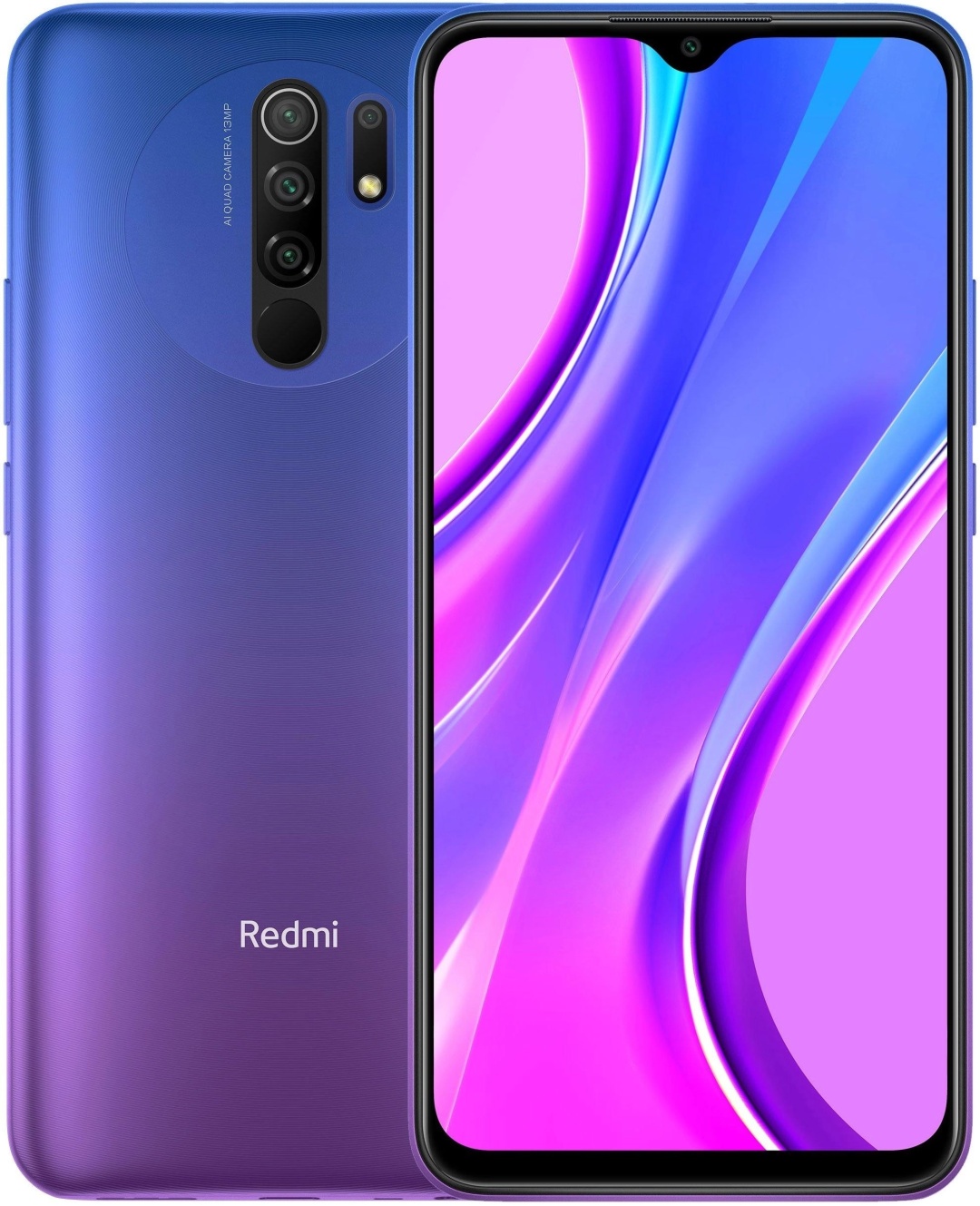 Купить Смартфон Xiaomi Redmi 9 4 ГБ/64 ГБ фиолетовый в Алматы – Магазин на  Kaspi.kz