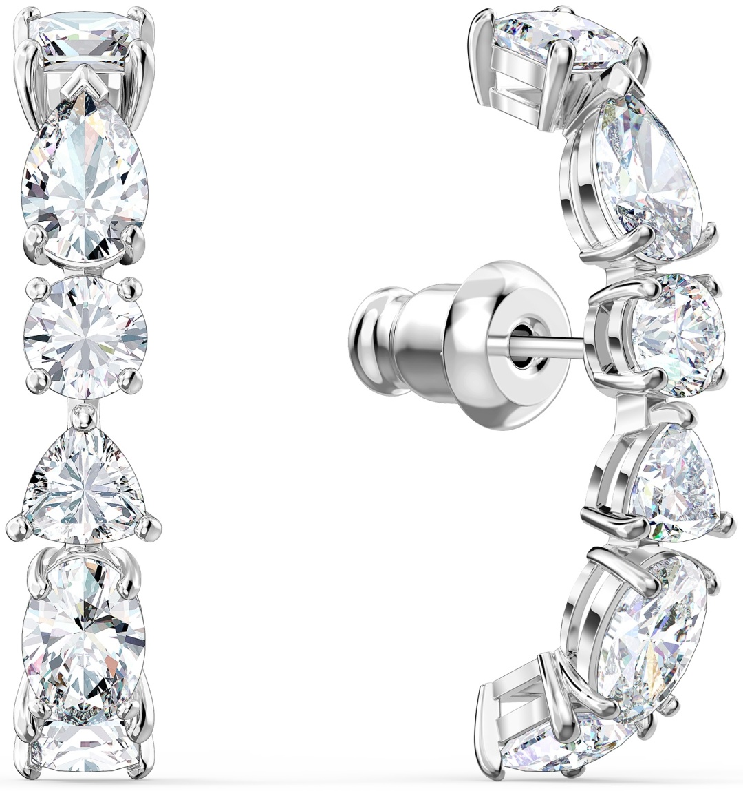 Серьги Swarovski Global Collection ювелирный сплав, кристаллы Swarovski