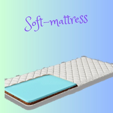 Топпер Soft-mattress Topper Polyurethane Kokos comfort, 75x190x6 см