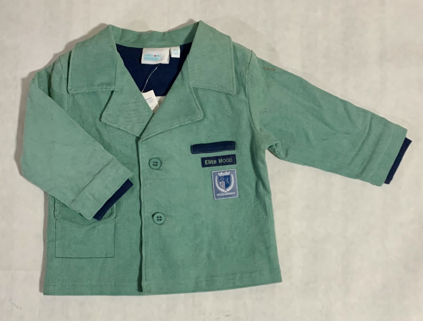 Тренчкот Children wear бирюзовый