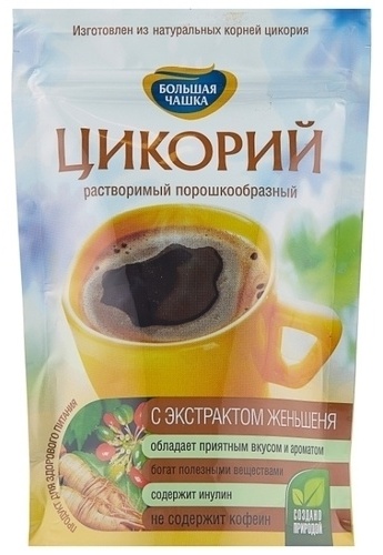 Цикорий Большая чашка С экстрактом женьшеня 85 г