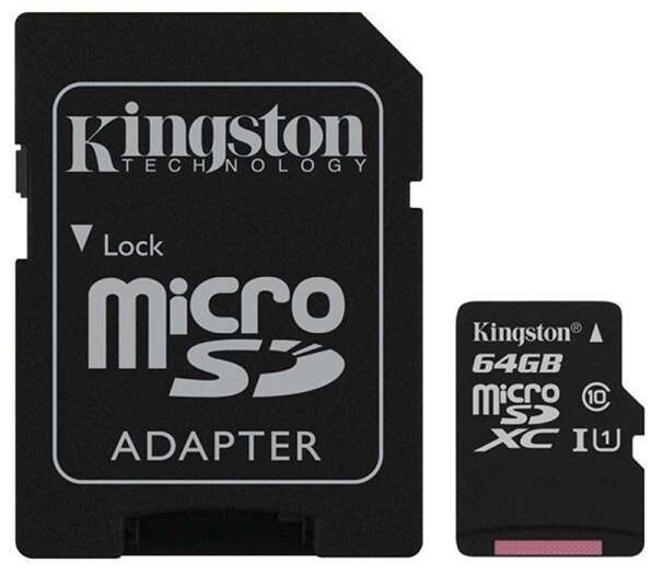 Карта памяти Kingston SDCS/64 64 Гб