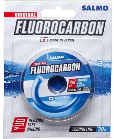 Леска Salmo монофильная Леска моно. Salmo FLUOROCARBON 030/012 0.12 мм прозрачный