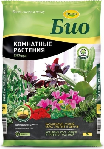 Грунт ФАСКО Био Комнатные растения 5 л