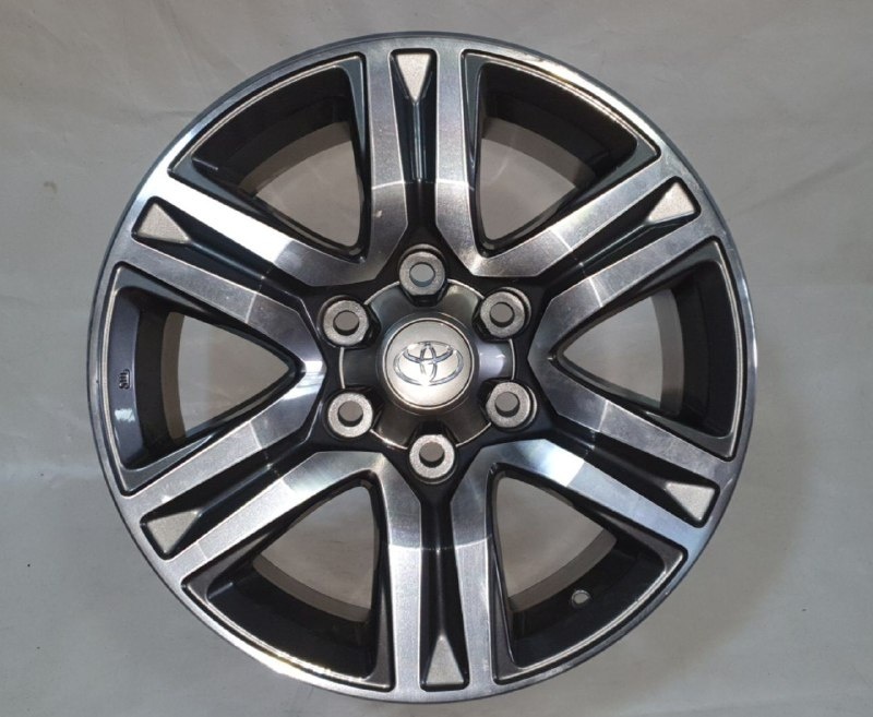 LVZ H719D 7.5x17/6x139.7 D106.2 ET25 4 диска черный, графит