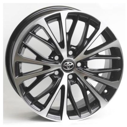 Kipardo 61513 8x18/5x114.3 D60.1 ET50 черный, серебристый