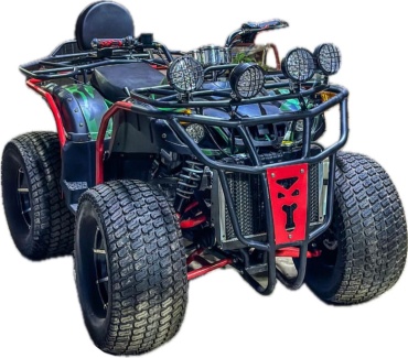 Квадроцикл Zongshen GRIZZLY 300 взрослый 300 куб. см 
зеленый, камуфляж, мультиколор