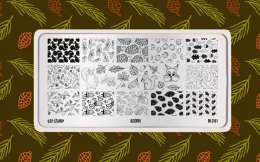 Go! Stamp пластины 241 Acorn