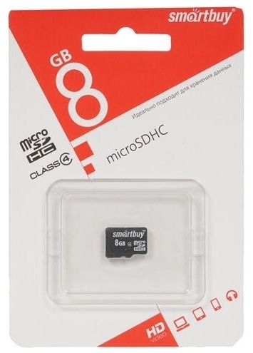Карта памяти Smartbuy SB8GBSDCL4-00 8GB