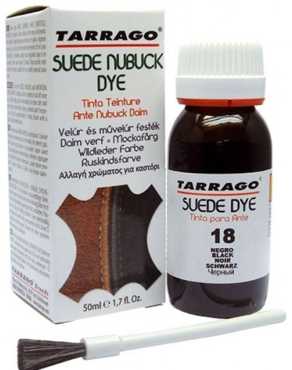 TARRAGO краска черный, Suede Nubuck Dye TDC16