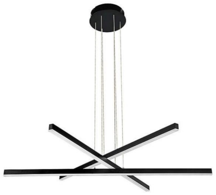 Люстра подвесная LED, кол-во ламп: 3 шт