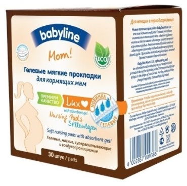 Babyline Mom мягкие одноразовые 30 шт
