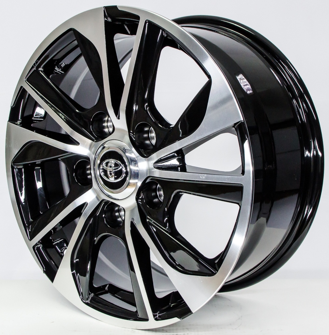 Toyota 7760 8x18/5x150 D110.1 ET40 черный, серебристый