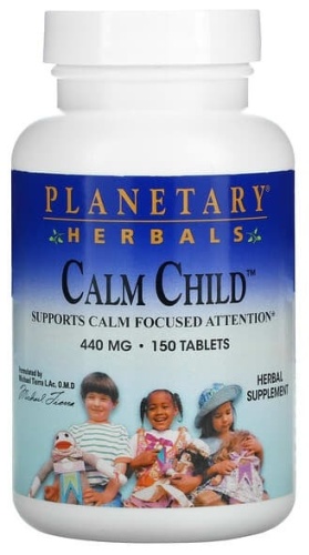 Planetary Herbals Успокаивающее для детей, 440 мг таблетки 150 шт