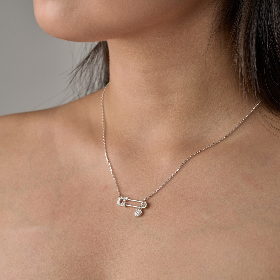 Подвеска TOMIRIS Jewellery К2024 вес 3.6 г серебро, фианит