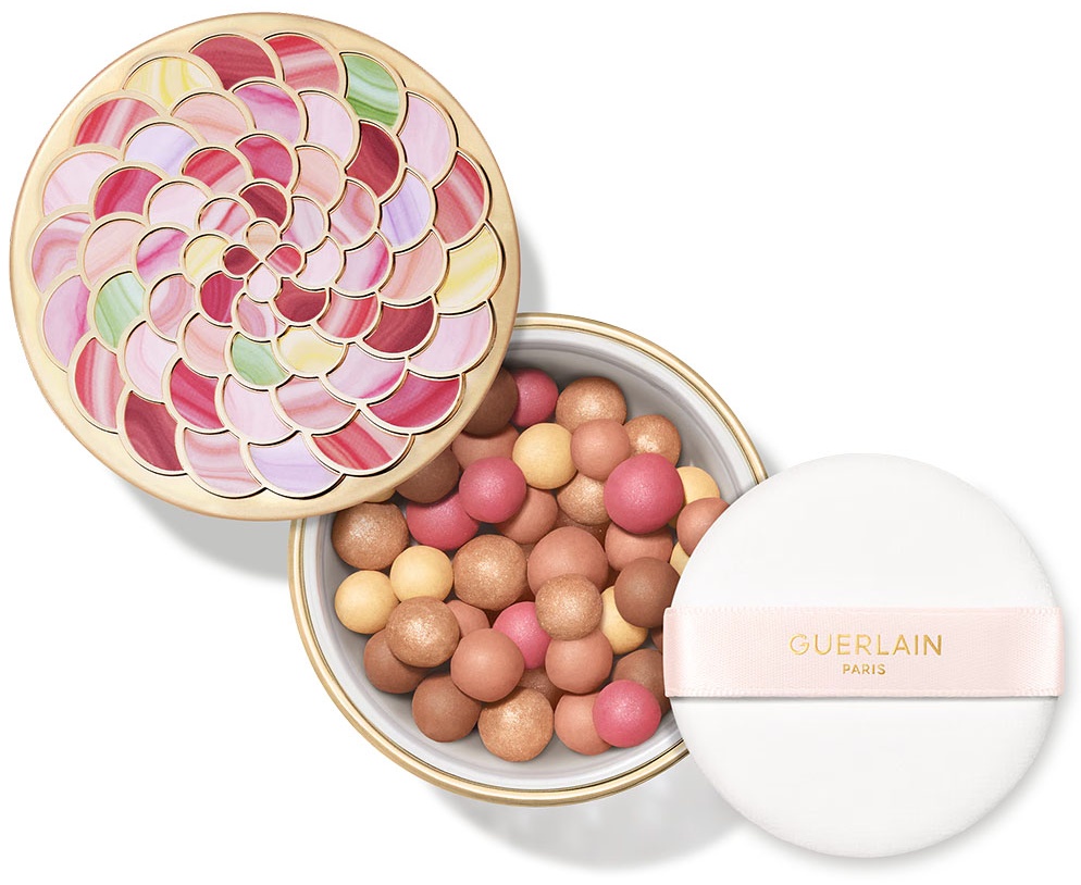 Пудра Guerlain Meteorites Setting Finishing Pearls в шариках 04 янтарный коричневый