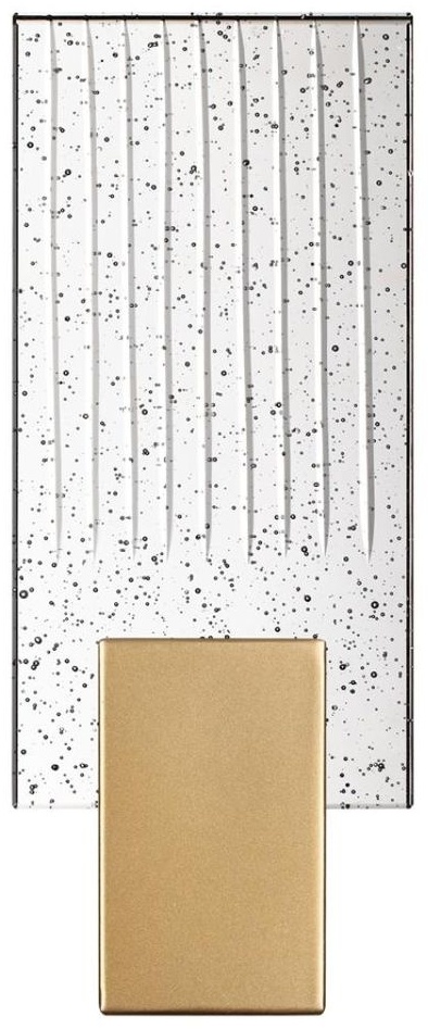 Бра настенный Odeon Light LED, золотистый, прозрачный