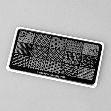 Swanky Stamping Пластина для стемпинга 004