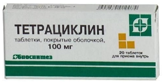Купить Тетрациклин таблетки 100 мг 20 шт в Алматы – Магазин на Kaspi.kz