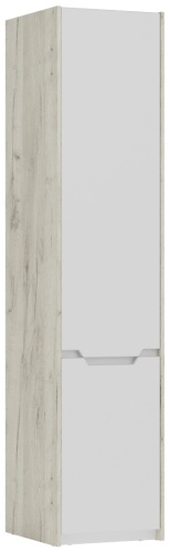 Распашной шкаф Garden Наоми, 48x217х54 см, белый