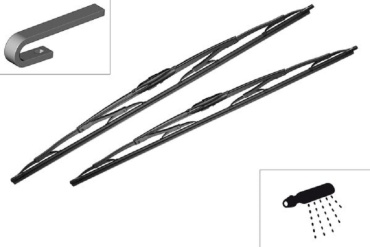Щетка каркасная Bosch 725 650 мм, 2 шт