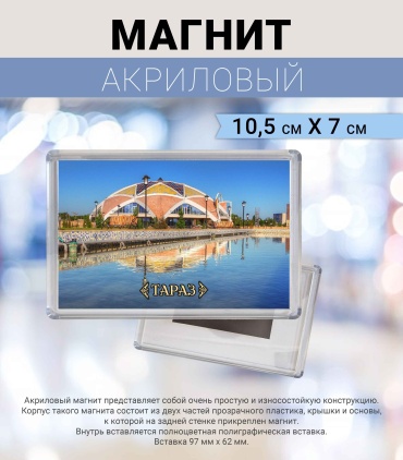 Магнит-сувенир Тараз 1 шт