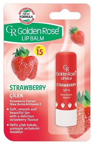 GOLDEN ROSE бальзам Strawberry 4.6 г