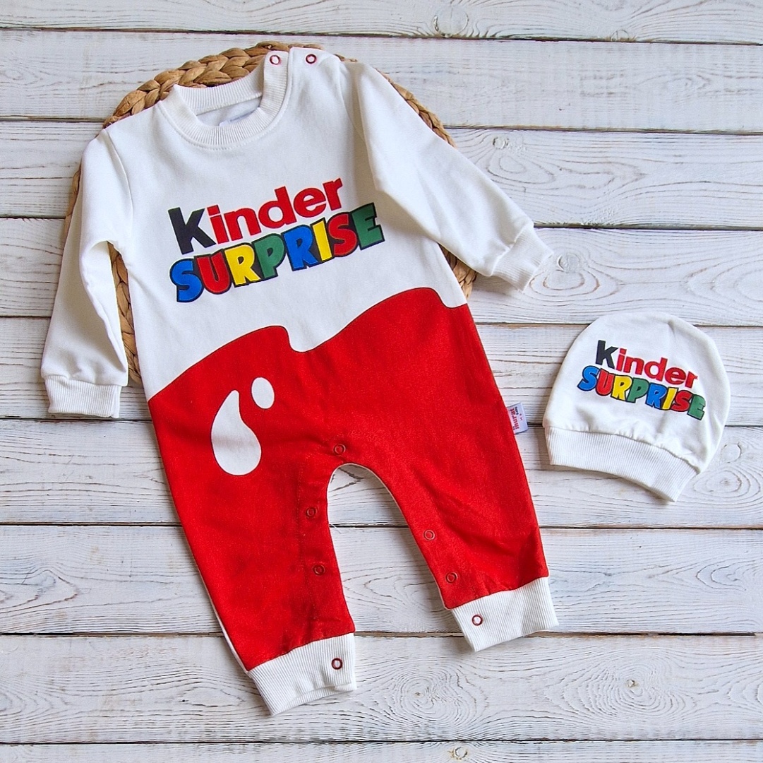 Комбинезон Murat Baby белый, красный
