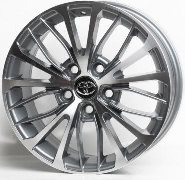 BW BK5343 6.5x16/5x114.3 D60.1 ET45 4 диска серебристый, серый