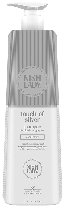 NISHLADY Touch Of Silver шампунь 946 мл