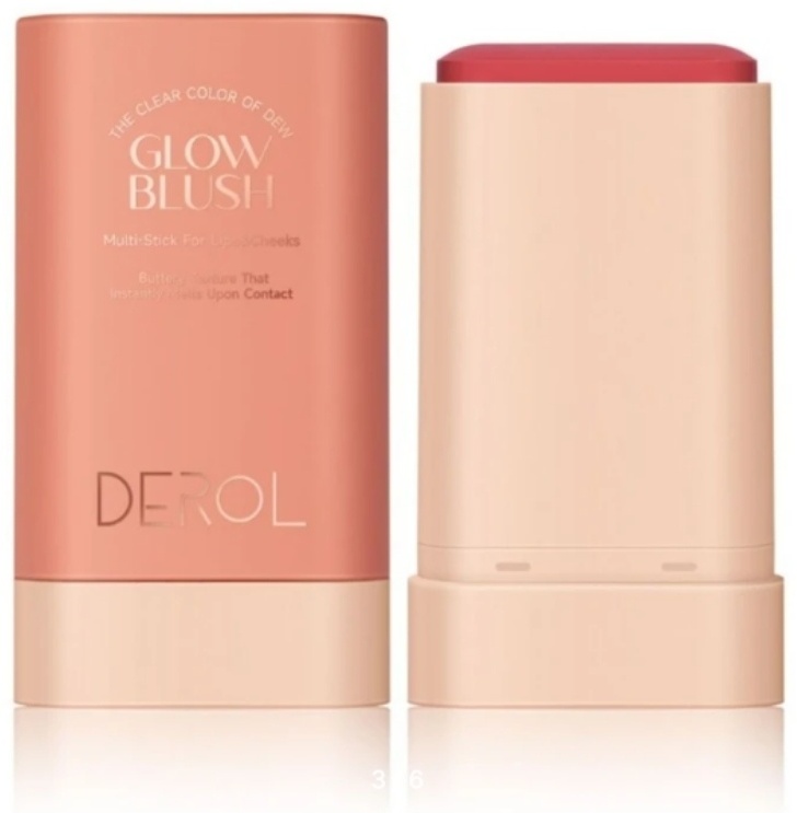 DEROL Glow Blush румяна 03 Рубин